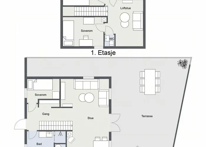 Ferienhaus With Two Terraces Near Risor Sondeled