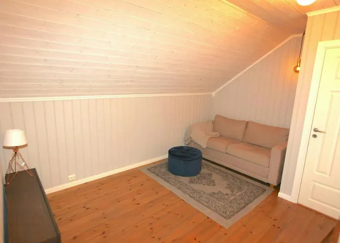 With Two Terraces Near Risor Ferienhaus