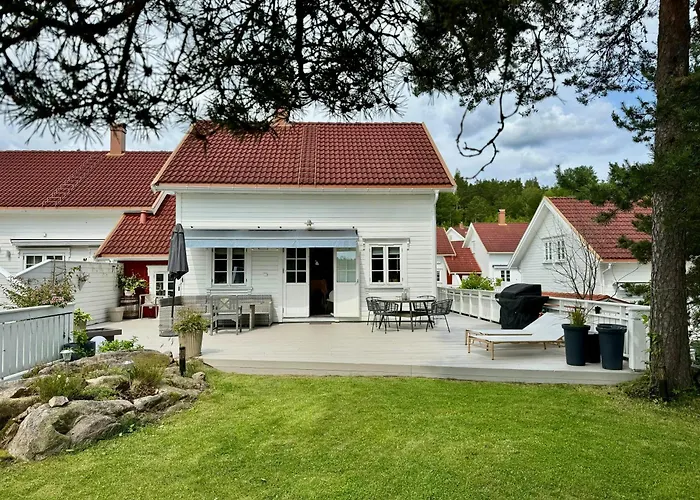 With Two Terraces Near Risor