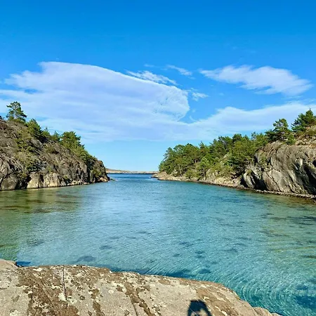 With Two Terraces Near Risor *